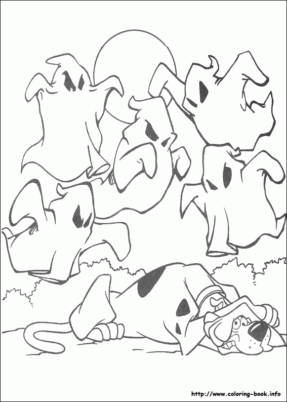 Scooby Doo kolorowanki